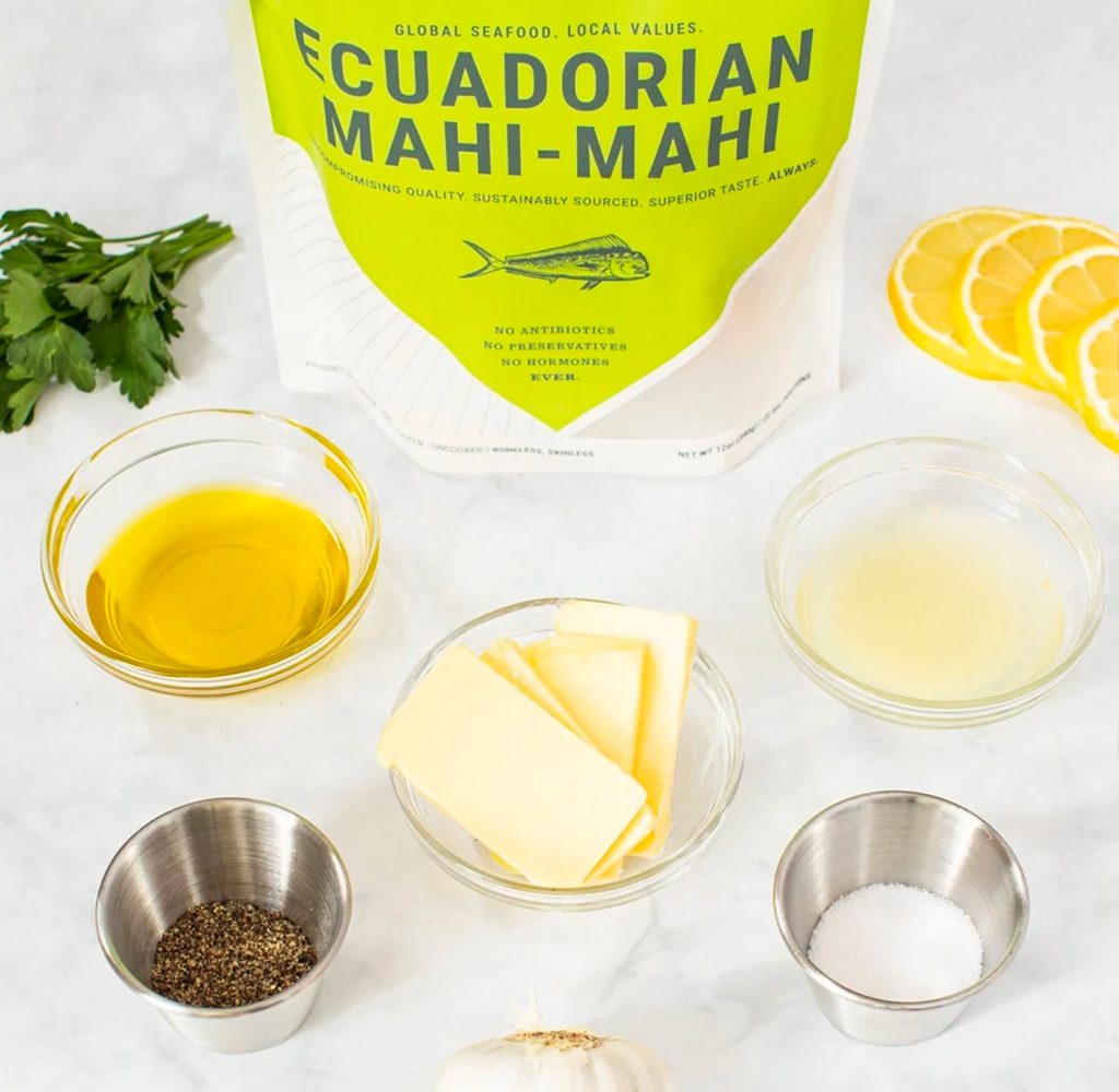 Lemon Garlic Mahi Mahi