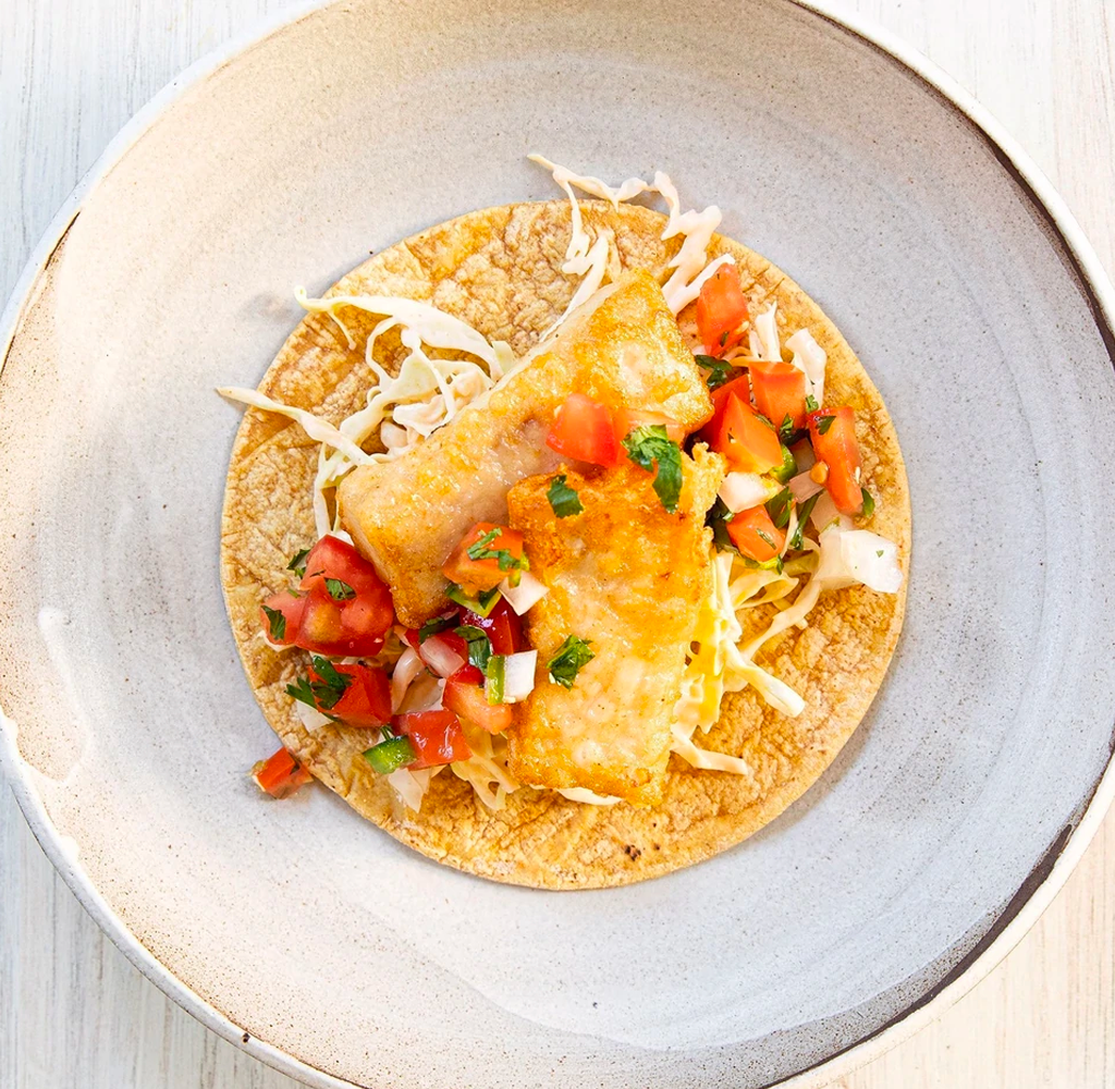 Battered Mahi-Mahi Tacos