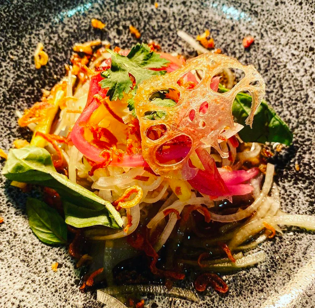 Vietnamese Salad with Yellowtail