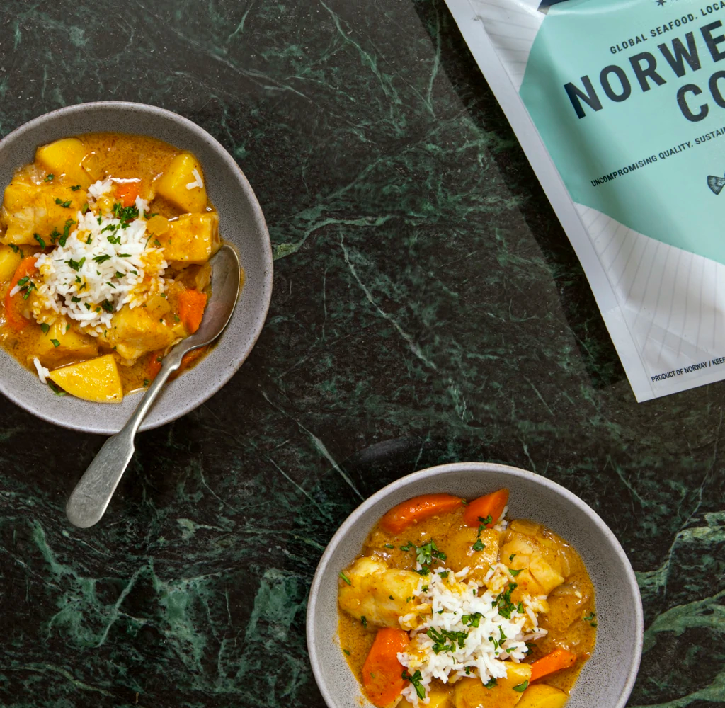 Yellow Curry With Cod