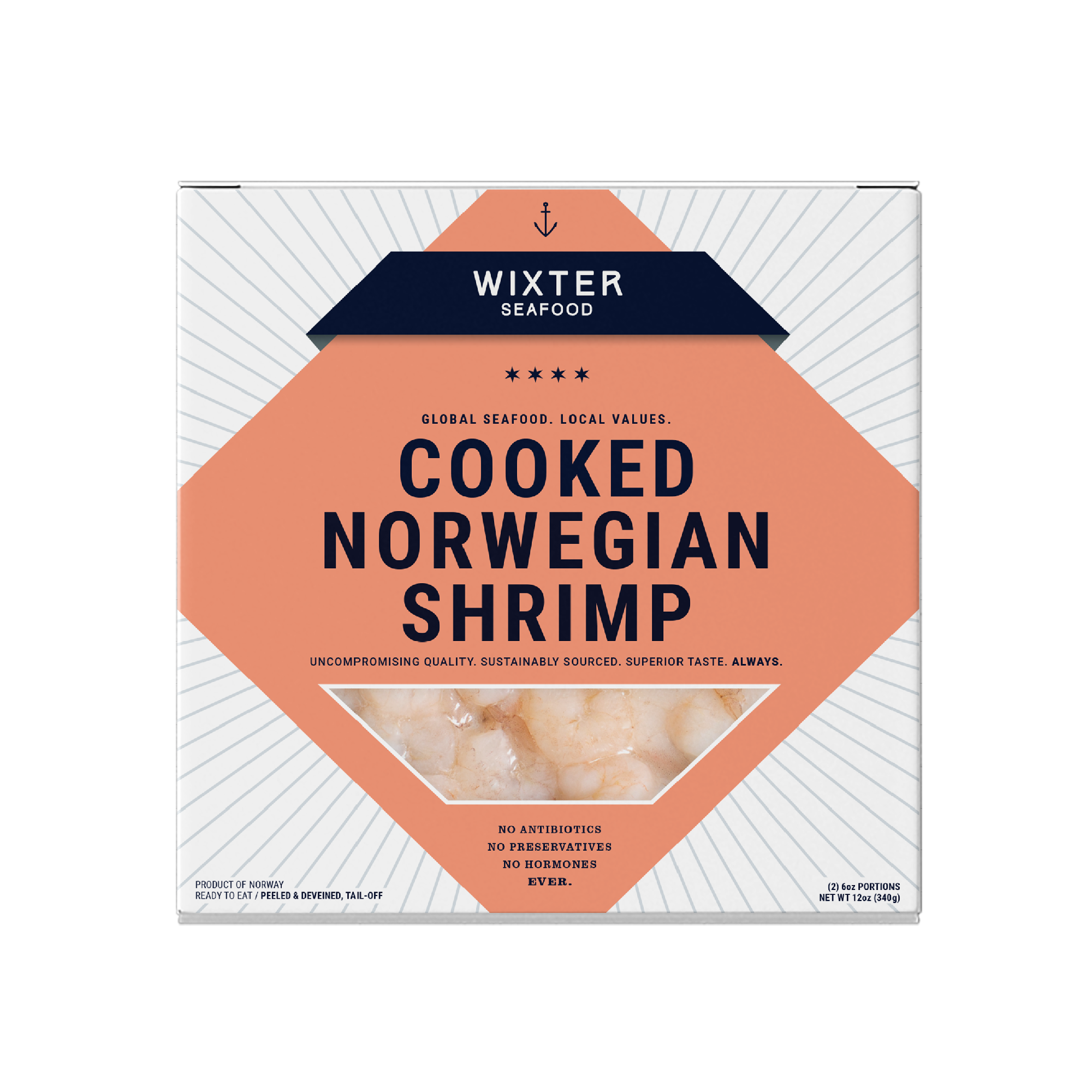 Cooked Norwegian Shrimp